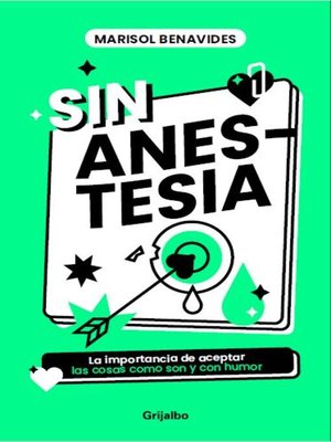 cover image of Sin anestesia